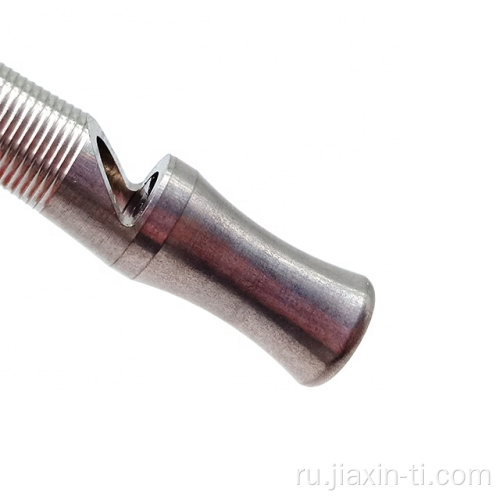 Titanium EDC аварийный свисток брелок ожерелье